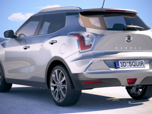 Ssangyong Tivoli 2018 3D Модель