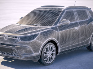 Ssangyong Tivoli 2018 3D Модель
