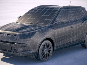 Ssangyong Tivoli 2018 3D Модель