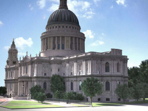 St Pauls Cathedral Model 3D