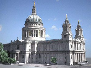 St Pauls Cathedral Model 3D