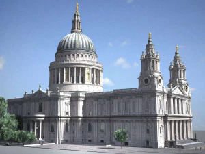 St Pauls Cathedral 3D Model