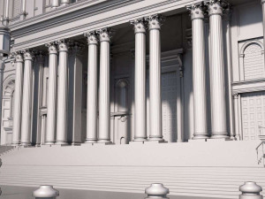 St Pauls Cathedral Model 3D