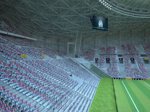 Stade Velodrome Marseille Modelo 3D