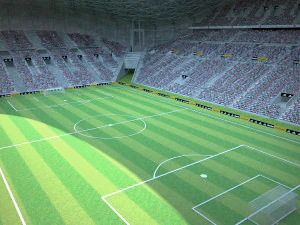 Stade Velodrome Marseille 3D Model