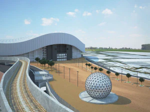 Stade Velodrome Marseille 3D Model
