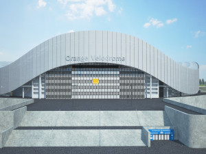 Stade Velodrome Marseille Modelo 3D