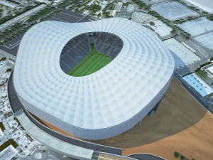 Stade Velodrome Marseille 3D Model