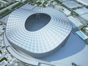 Stade Velodrome Marseille 3D Model