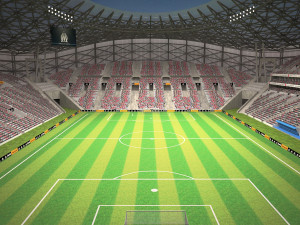 Stade Velodrome Marseille Modelo 3D