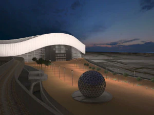 Stade Velodrome Marseille 3D Model