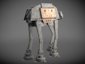 Star Wars AT-ACT Walker 3D Model