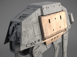 Star Wars AT-ACT Walker 3D Model