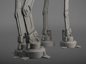 Star Wars AT-ACT Walker 3D Model