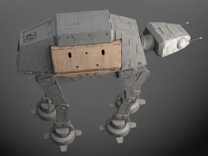 Star Wars AT-ACT Walker 3D Model