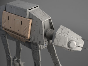 Star Wars AT-ACT Walker 3D Model