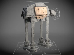 Star Wars AT-ACT Walker 3D Model