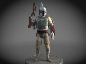 Boba Fett di Star Wars Modello 3D