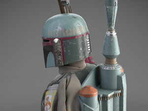 Star Wars Bobba Fett Model 3D