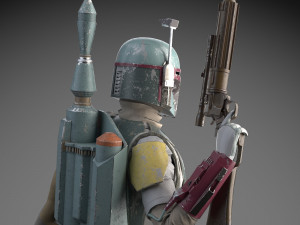 Star Wars Bobba Fett Model 3D