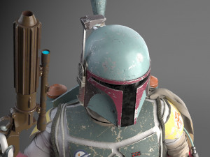 Star Wars Bobba Fett Model 3D