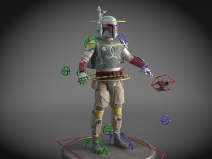 Star Wars Bobba Fett Model 3D