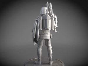 Star Wars Bobba Fett Model 3D