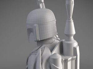 Star Wars Bobba Fett Model 3D