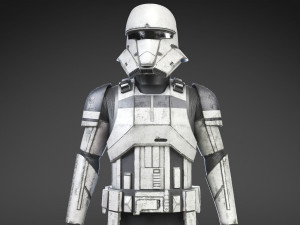 Star Wars Tank Trooper Model 3D