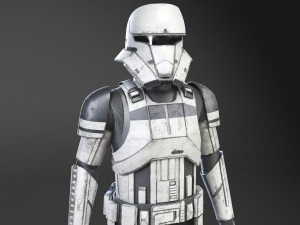 Star Wars Tank Trooper Model 3D