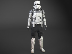 Star Wars Tank Trooper Model 3D