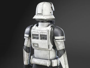 Star Wars Tank Trooper 3D Model