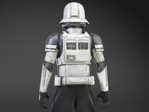 Star Wars Tank Trooper Model 3D
