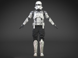 Star Wars Tank Trooper Model 3D