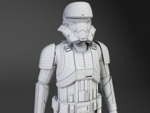 Star Wars Tank Trooper Model 3D