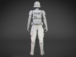 Star Wars Tank Trooper Model 3D