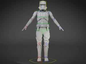 Star Wars Tank Trooper 3D Model
