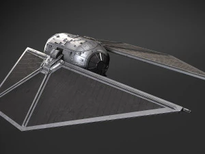 Star Wars Tie Striker 3D Model