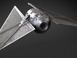 Star Wars Tie Striker 3D Модель
