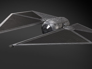 Star Wars Tie Striker 3D Модель
