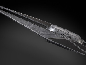 Star Wars Tie Striker 3D Модель