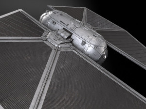 Star Wars Tie Striker 3D Модель