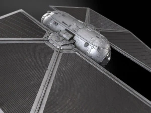 Star Wars Tie Striker 3D Model