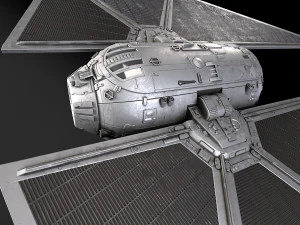 Star Wars Tie Striker 3D Model