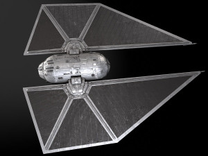 Star Wars Tie Striker 3D Модель