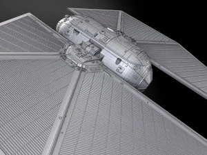 Star Wars Tie Striker 3D Model