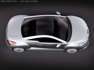 Peugeot RCZ 2011 Modèle 3D