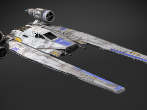 star wars u-wing 3D Model
