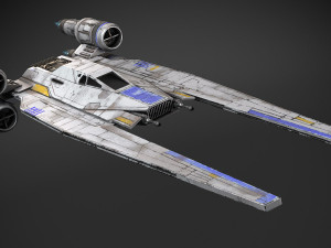 Star Wars U-Wing 3D 模型