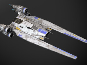 Star Wars U-Wing 3D Model